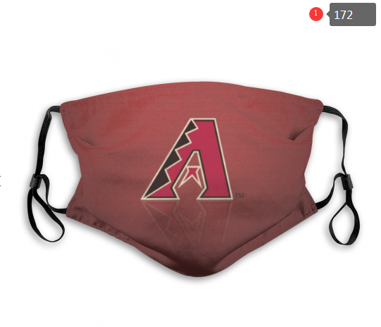 MLB Arizona Diamondback Dust mask with filter-0